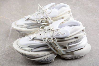 Balmain Unicorn All White Trainers