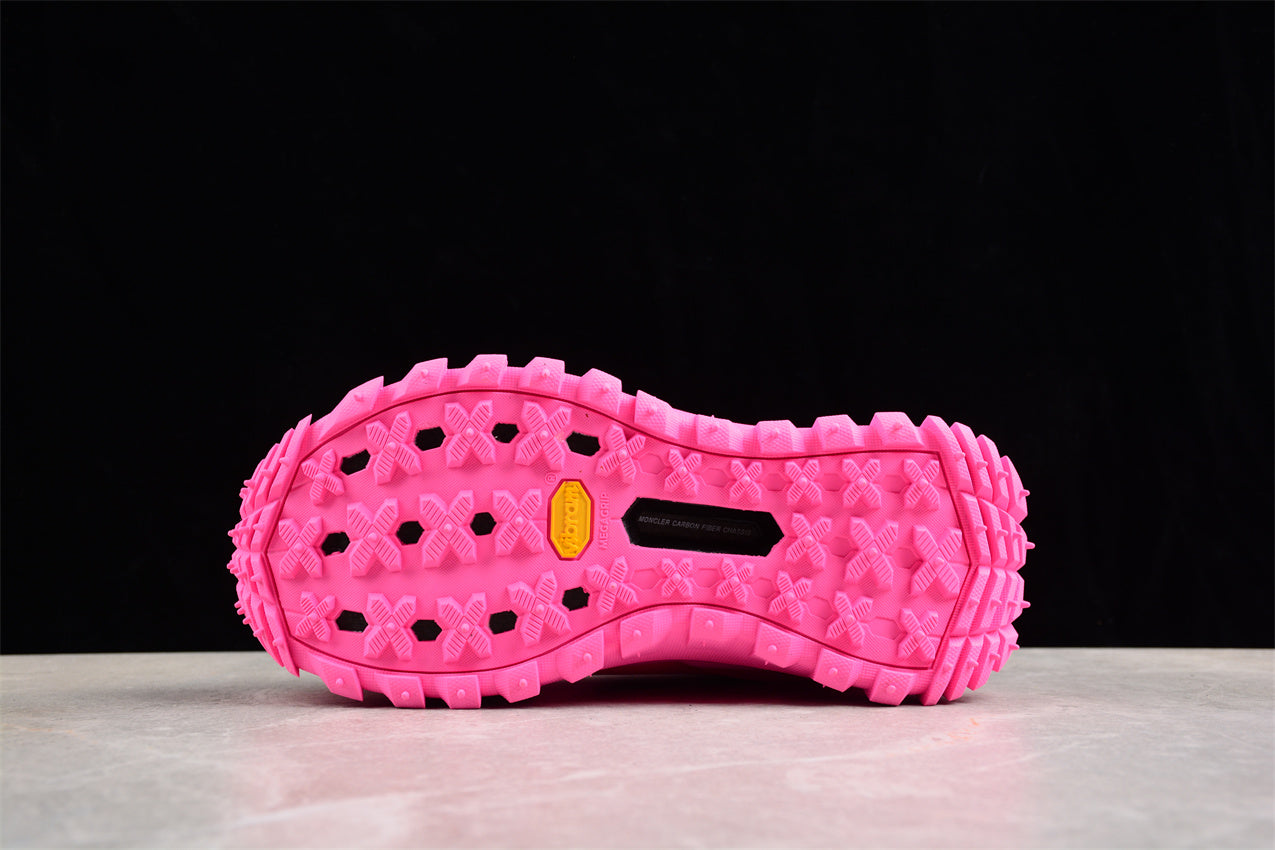Moncler Tailgrip Panelled Sneakers | Pink