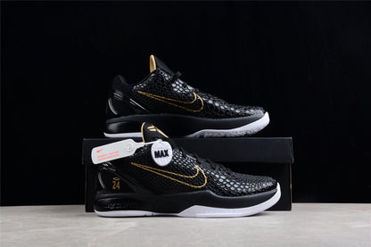 Nike Zoom Kobe 6 Black Del Sol Basketball Shoes
