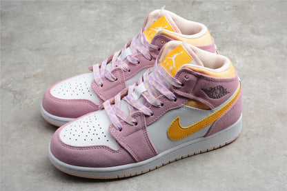 Nike Air Jordan 1 Mid SE Arctic Pink (Women's) Sneakers