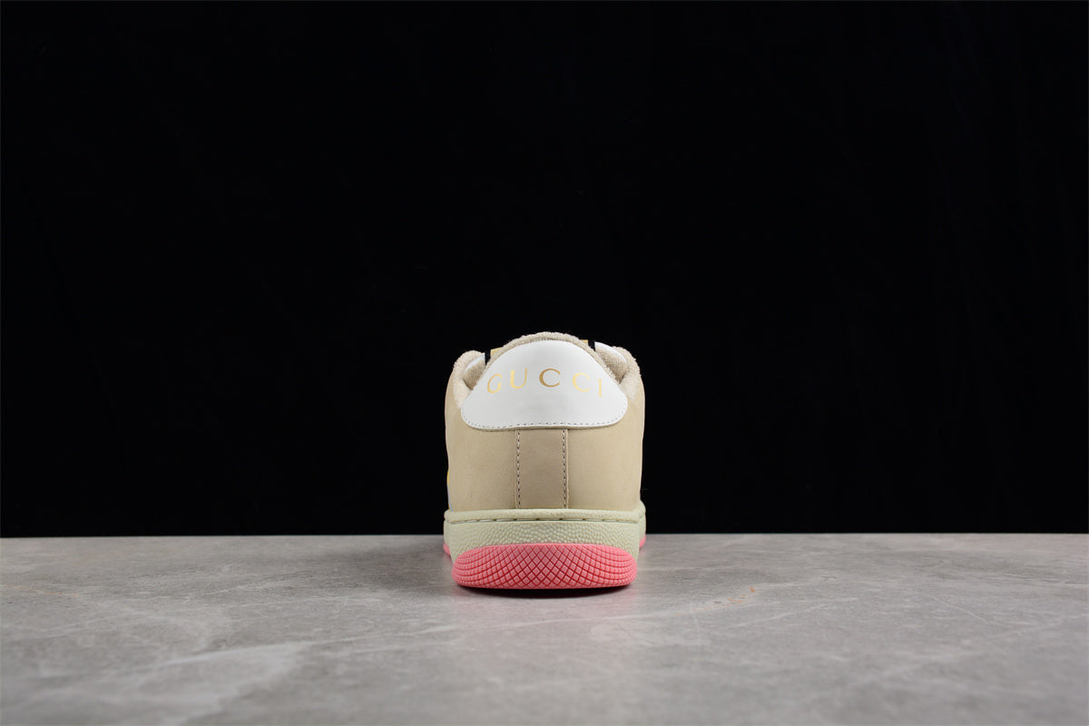Gucci Screener GG Sneakers Pink Beige