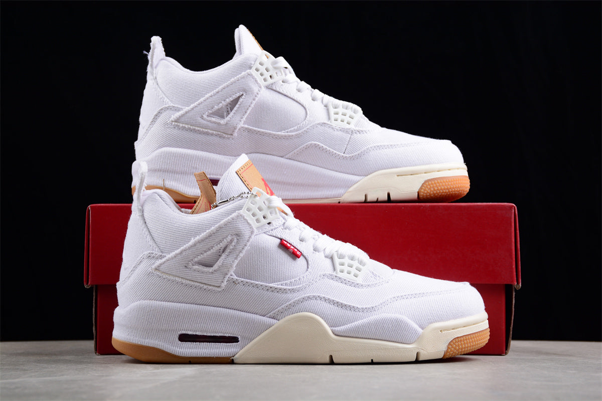 Levi’s x Air Jordan 4 Retro "White Denim"