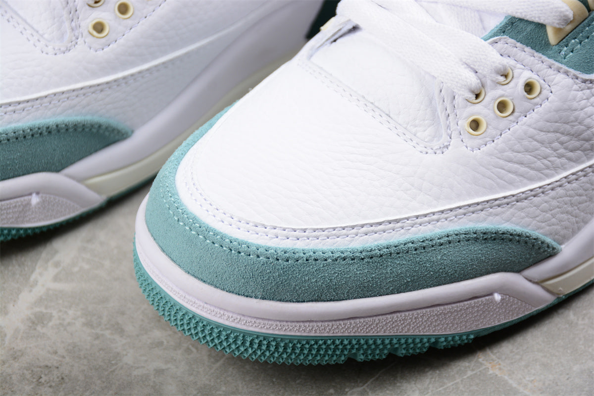 Air Jordan 3 Retro White/Grayish Green