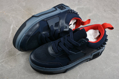 Christian Louboutin Astroloubi Lace-Up Navy Blue