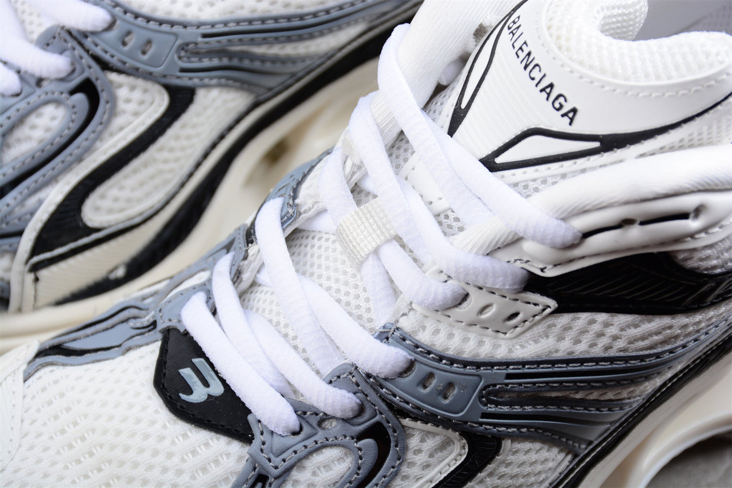 Balenciaga X-Pander Grey White Sneakers