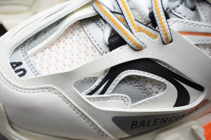 Balenciaga Track White Orange Sneakers