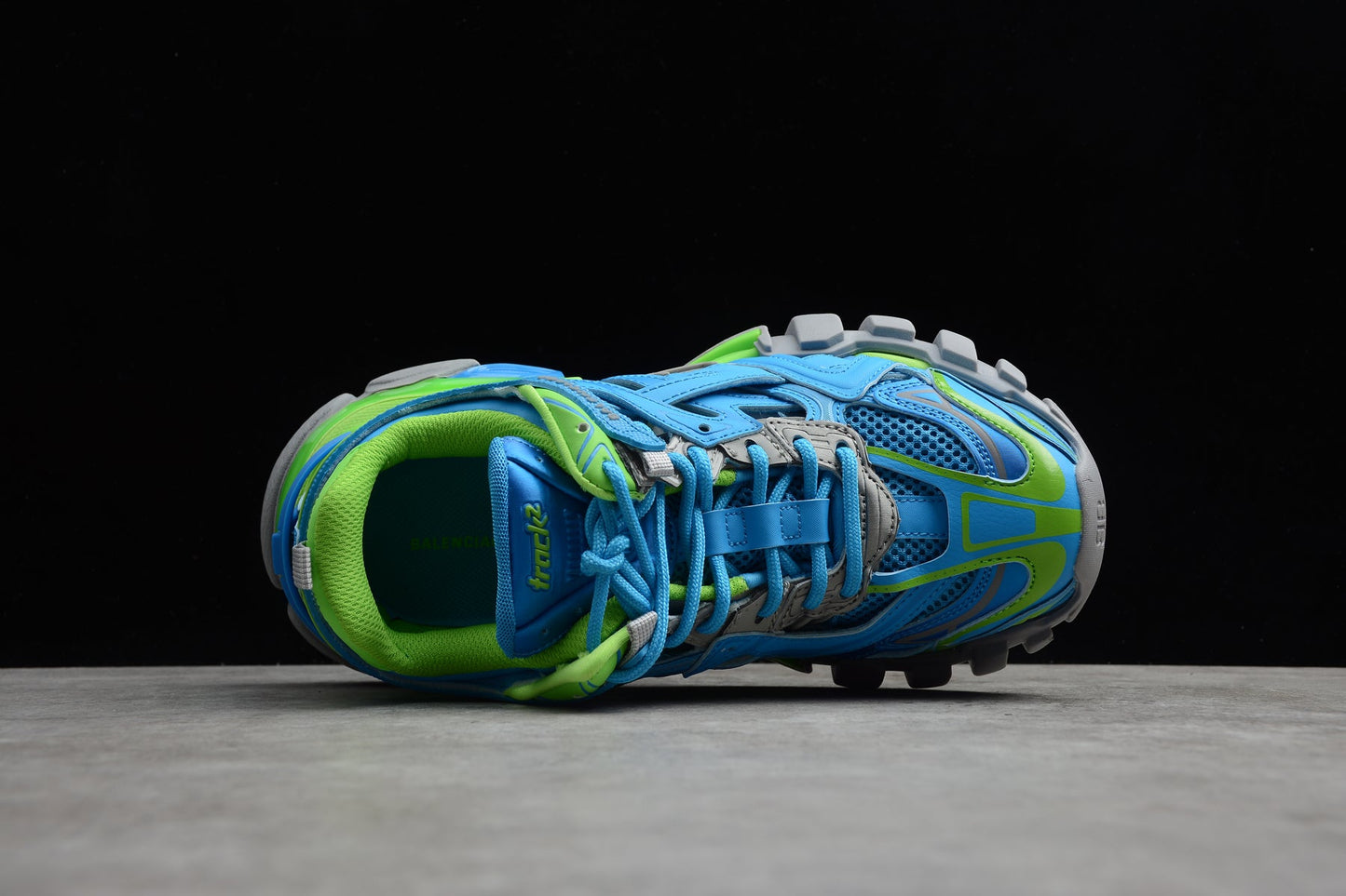 Balenciaga Track 2 Blue Green Sneakers