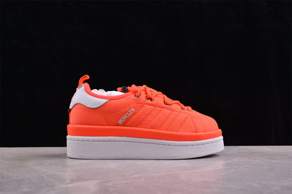 adidas x Moncler Campus Solar Red Sneakers