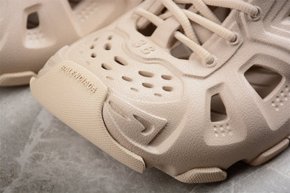 Balenciaga HD Lace Up Beige Sneakers