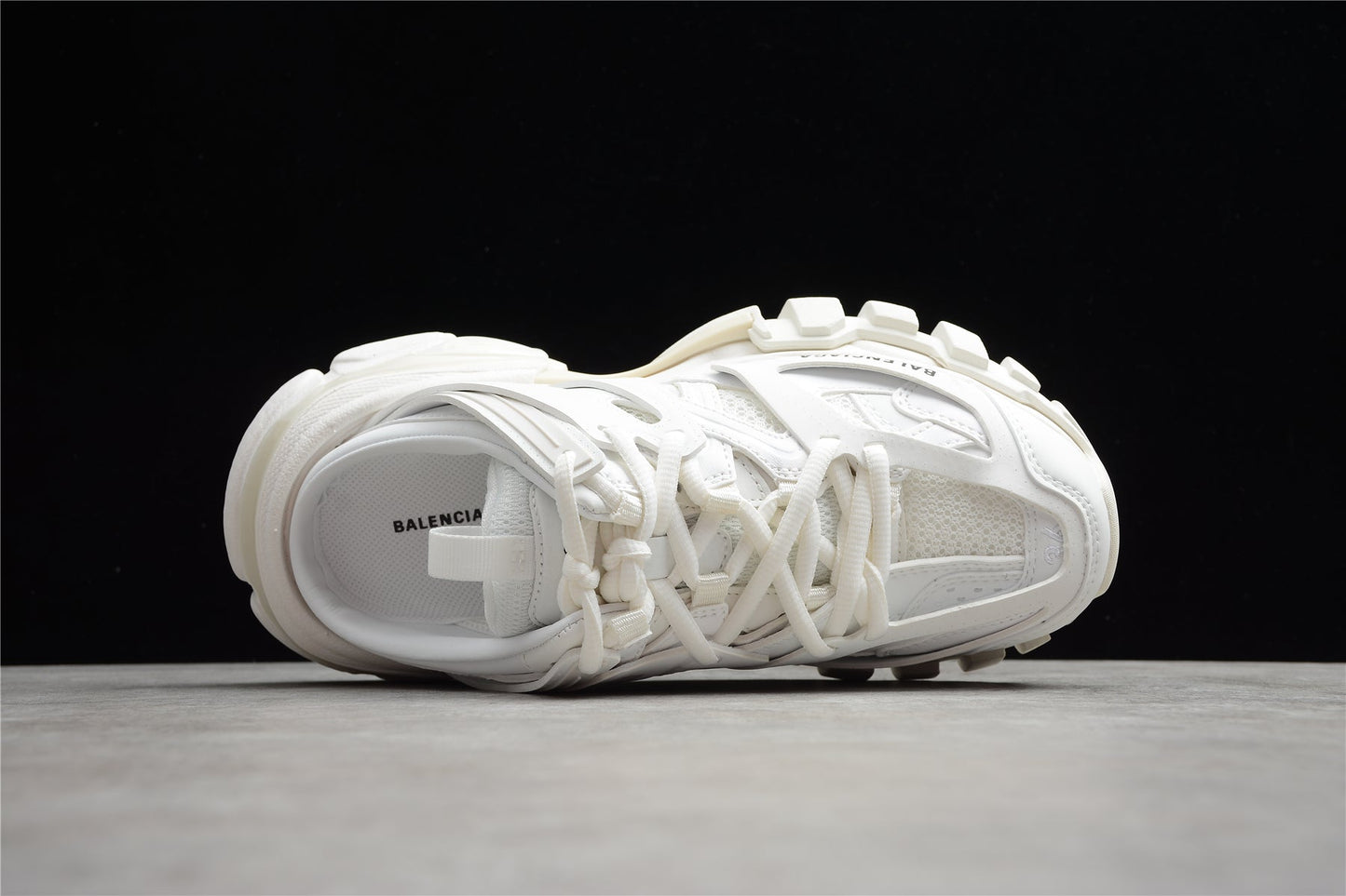 Balenciaga White Track Mule Sneakers
