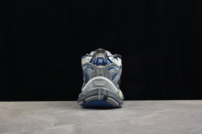 Balenciaga Runner Gradient Distressed Blue Sneakers
