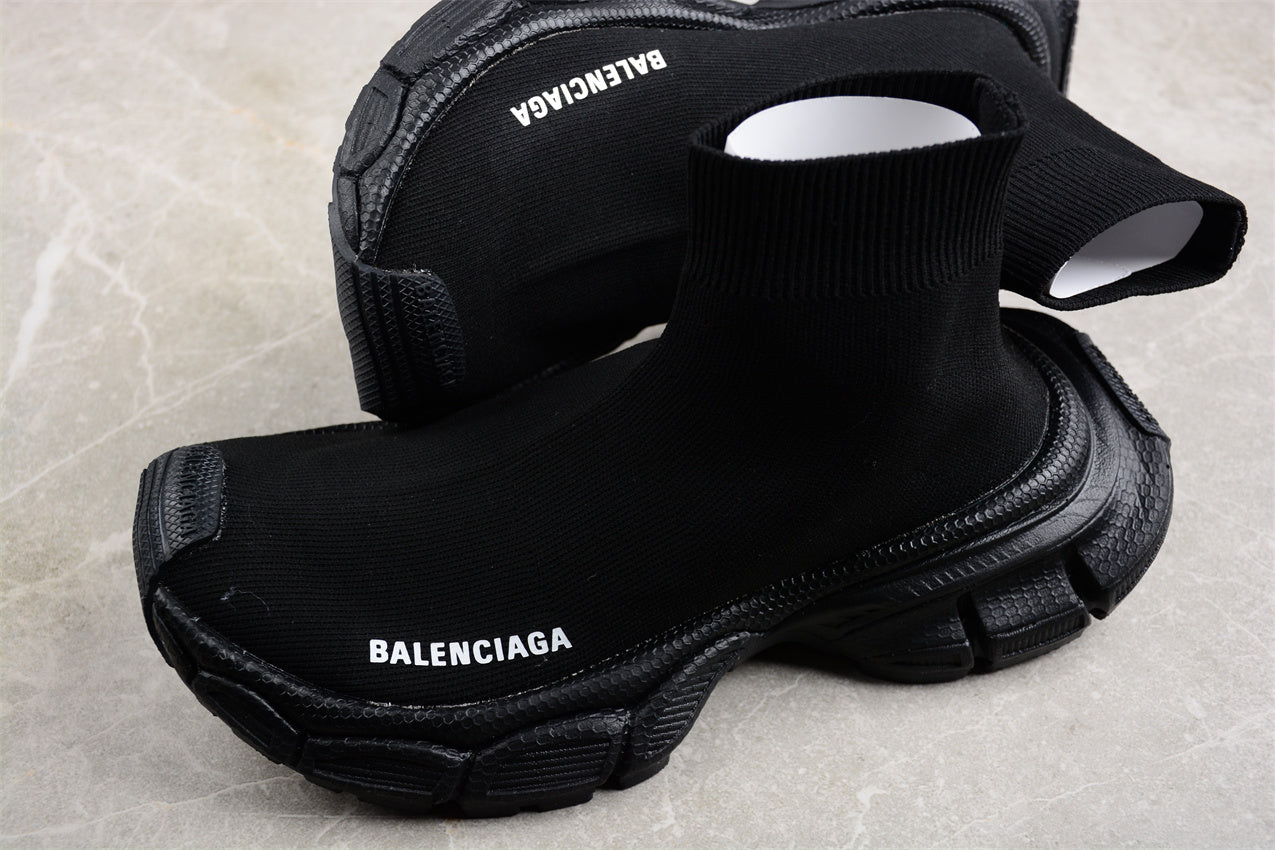 Balenciaga 3XL Sock Triple Black Sneakers