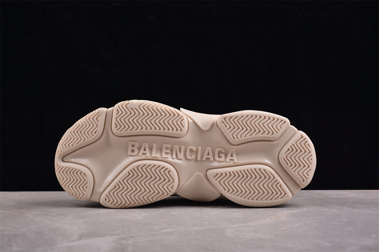 Balenciaga Triple S DIY METAL – Cream/Red