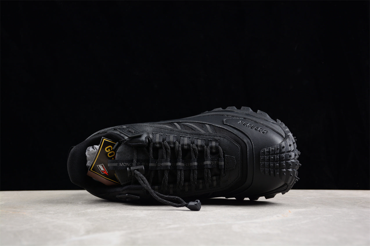 Moncler Trailgrip Gore-Tex Sneakers – Black