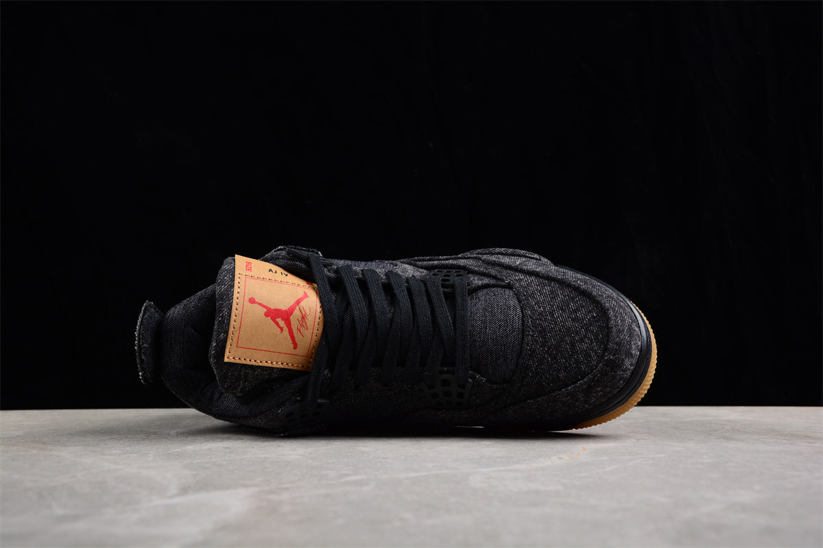 Levi’s x Air Jordan 4 Retro "Black Denim"