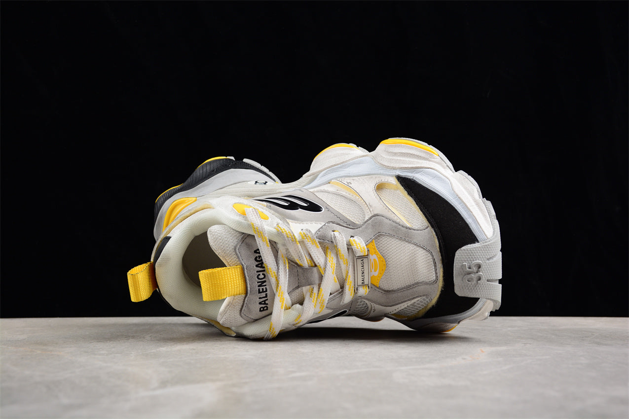 Balenciaga Cargo Grey Yellow Sneakers