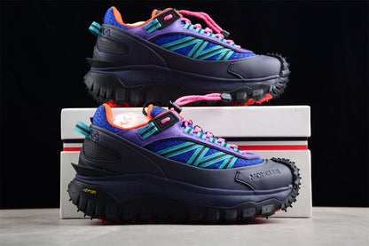 Moncler Trailgrip Gore-Tex Low Dark Blue Sneakers