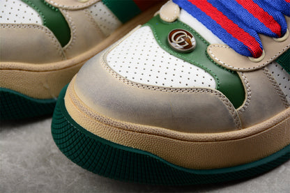 Gucci Screener Off-White Web Stripe Sneakers