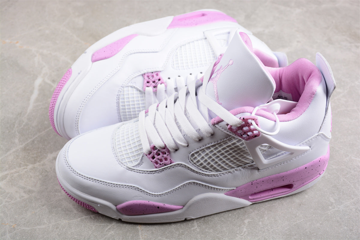 Custom Air Jordan 4 Retro 'Pink Oreo'