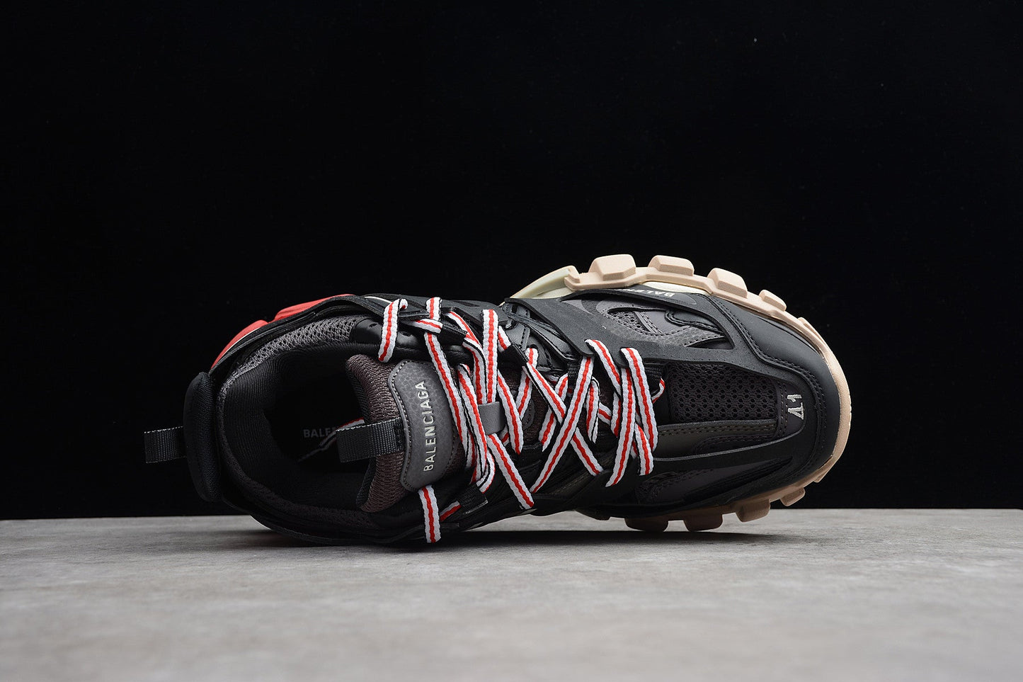 Balenciaga Track Trainer 'Black Red'