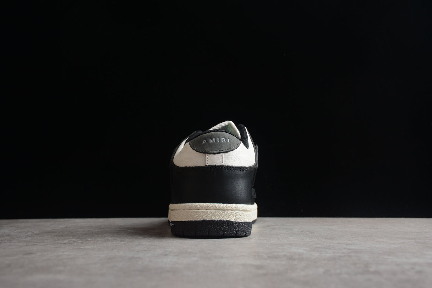 AMIRI Skel Top Low 'Black/White/Black'