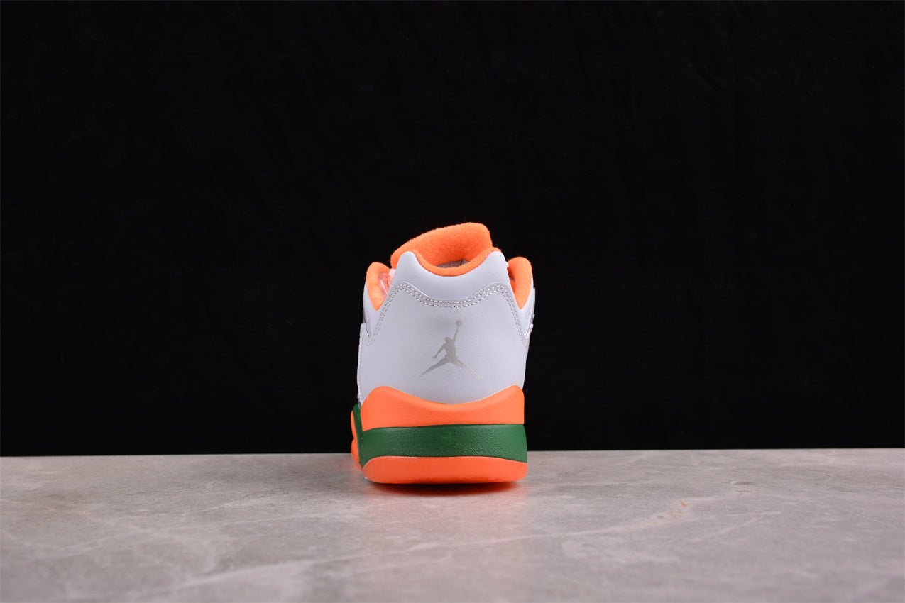 Air Jordan 5 Retro Low (GS) "Miami Hurricanes"
