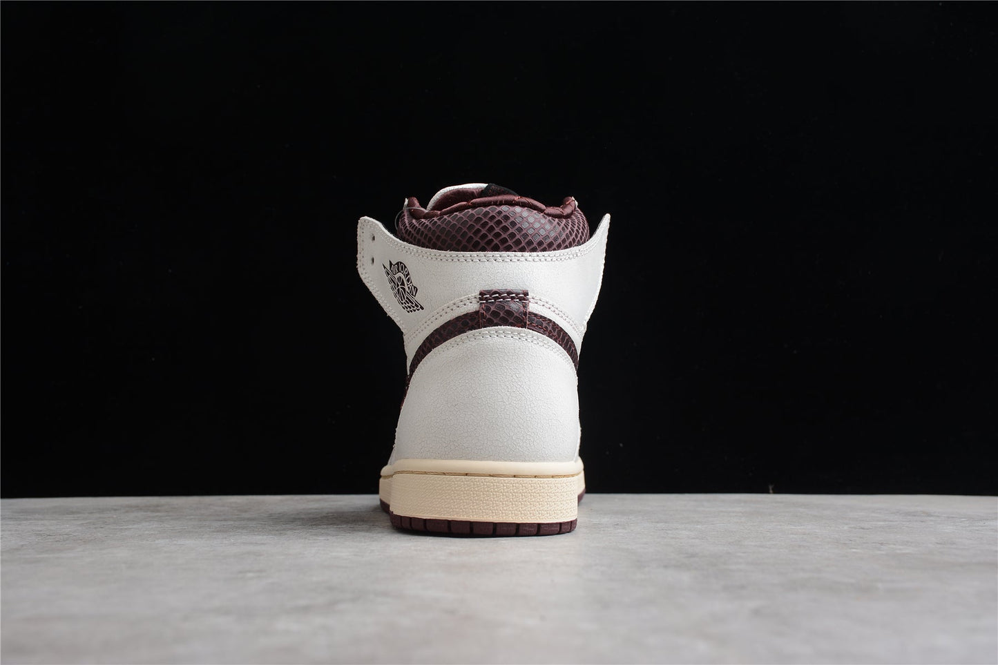 Air Jordan 1 High OG x A Ma Maniére “Sail & Burgundy”