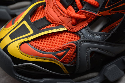 Balenciaga Track 2 Orange Black Sneakers