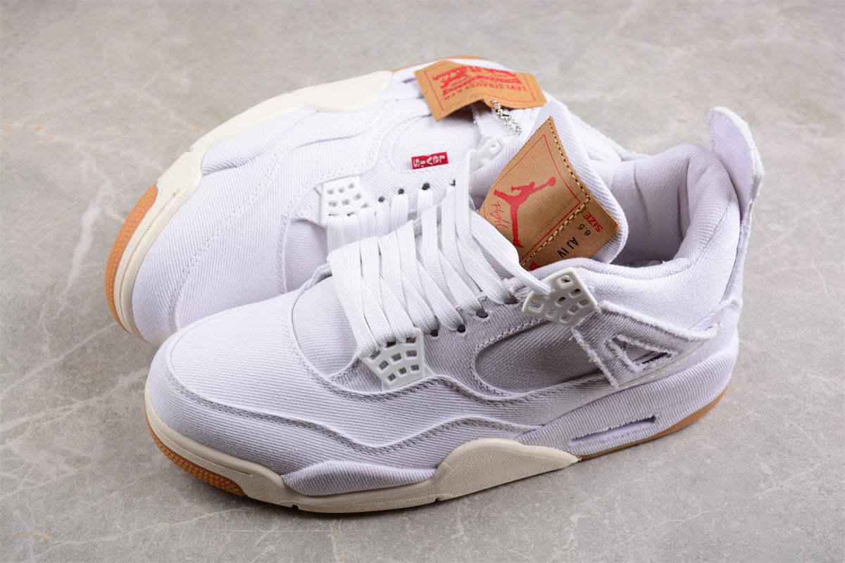 Levi’s x Air Jordan 4 Retro "White Denim"
