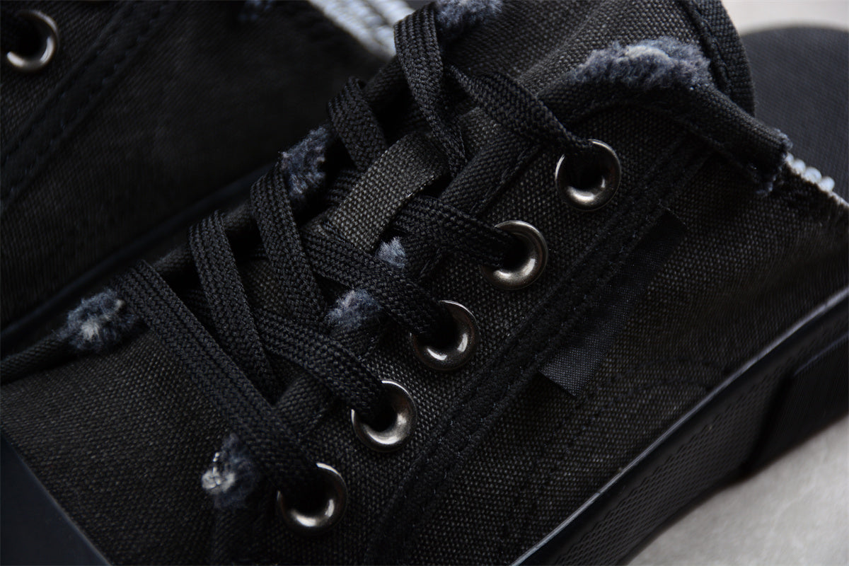 Balenciaga Canvas Low Mule Black