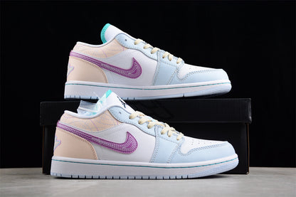 Air Jordan 1 Low Multi-Color Sashiko Sneakers