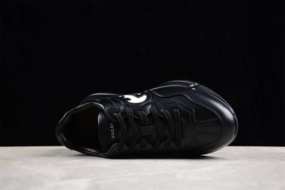 Gucci Interlocking G Rhyton Black Sneakers