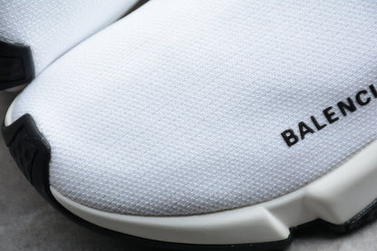Balenciaga Off-White Speed Knit Sneakers