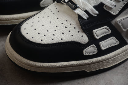 AMIRI Skel Top Low Black White Sneakers