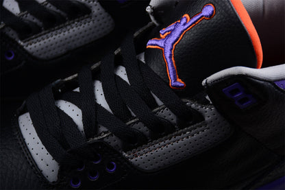 Nike Air Jordan 3 Court Purple Sneakers