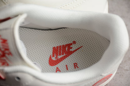 Nike Air Force 1 Low Eagles White University Red Sneakers