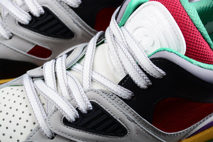 Gucci Basket Low Black Multicolor Leather Sneakers