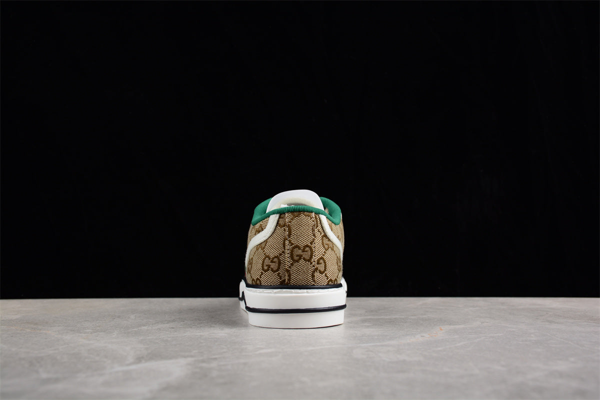 Gucci Tennis 1977 GG Canvas Beige Ebony Sneakers