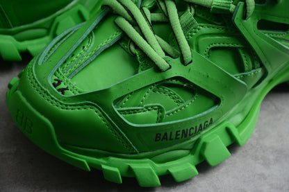 Men's Green Track Performance Sneakers