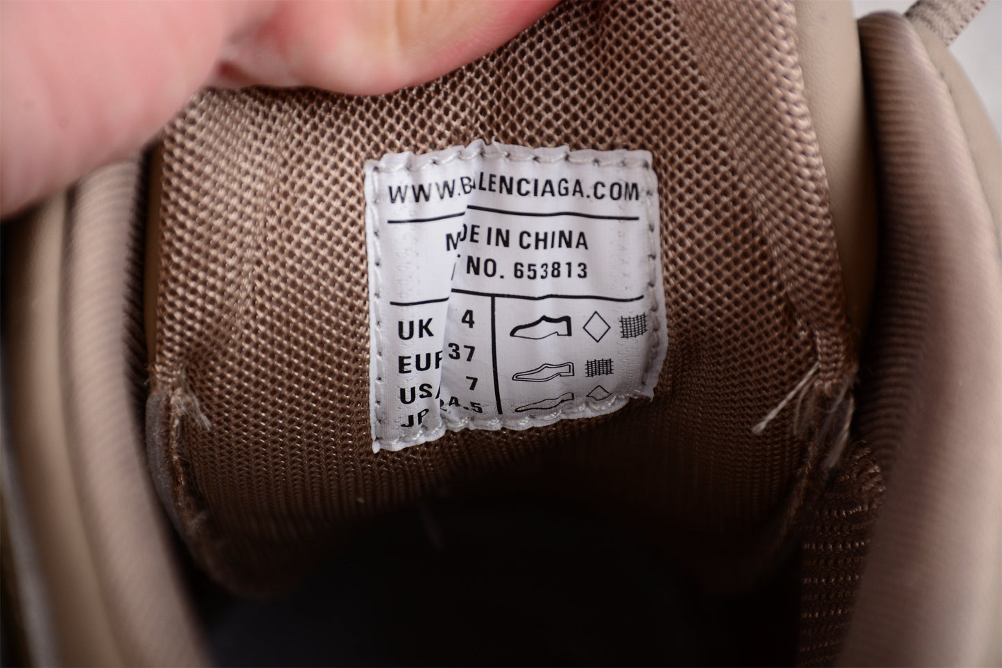Balenciaga Track Mule Brown