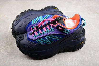 Moncler Trailgrip Gore-Tex Low Dark Blue Sneakers