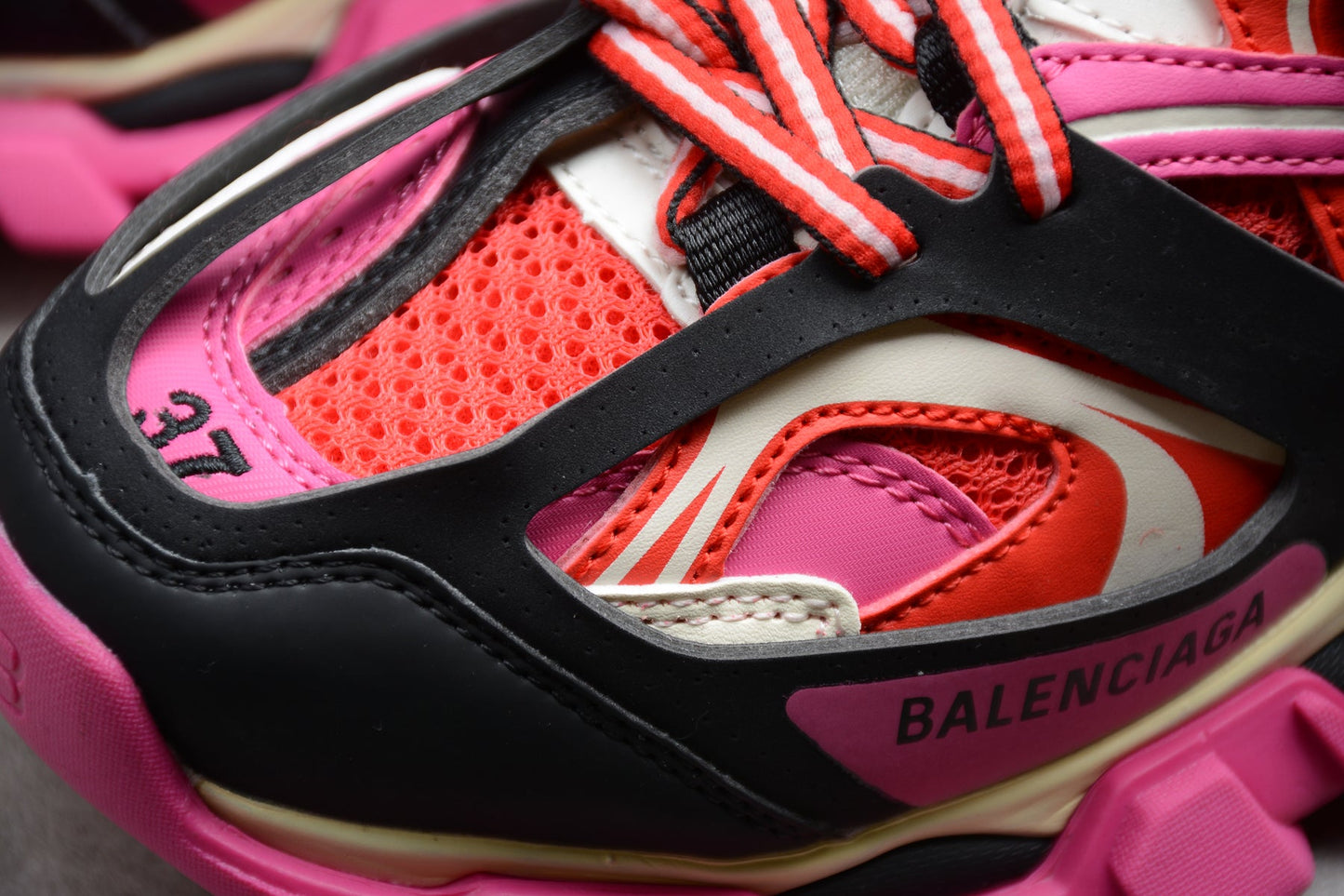 Balenciaga Track Pink Red Women’s Sneakers