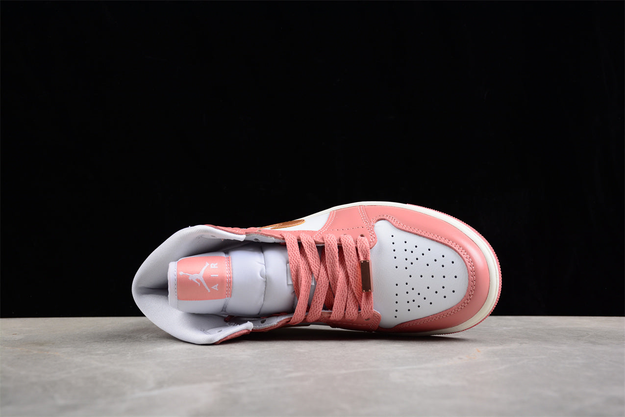 Nike Air Jordan 1 Mid SE "Red Stardust Sail"