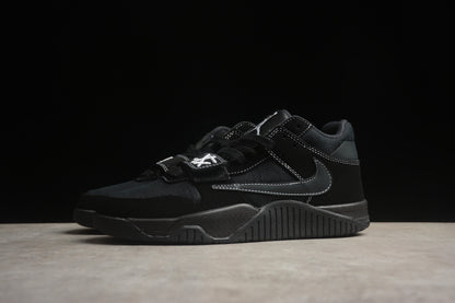 Travis Scott x Jordan Cut The Check Black Sneakers