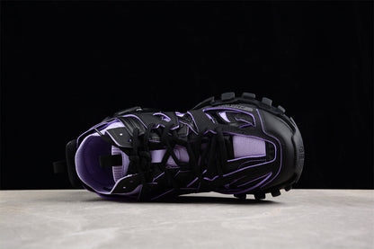 Balenciaga Track 3.0 Black Purple Sneakers