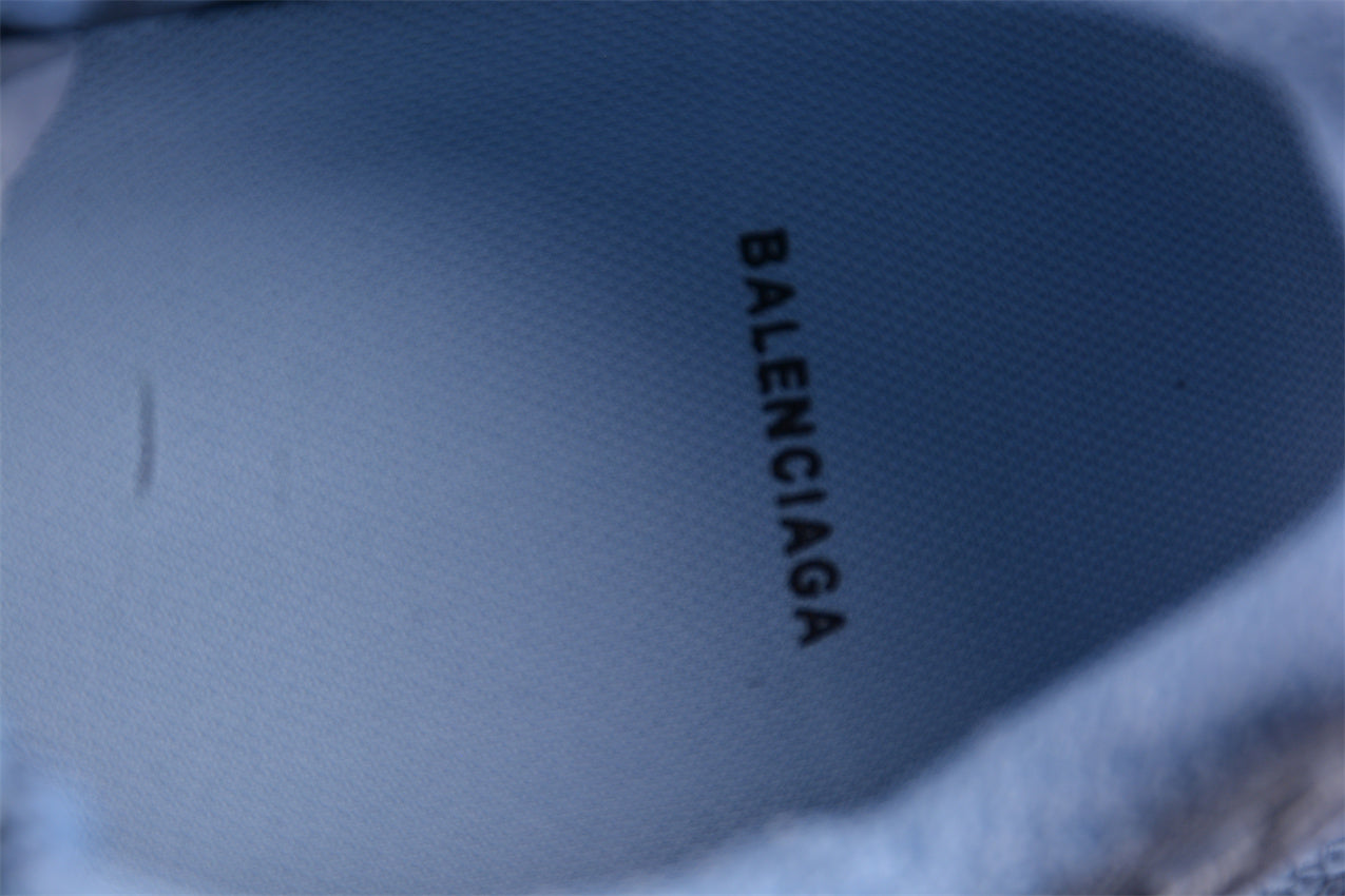 Balenciaga 3XL Light Blue Gray Sneakers