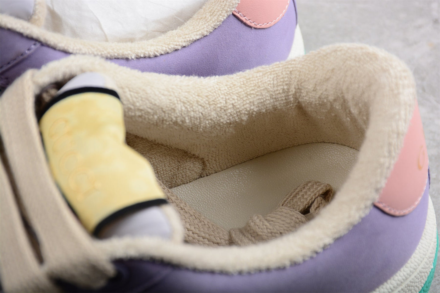 Gucci Lovelight Screener Purple Orange Sneakers