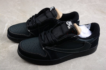 Travis Scott x Air Jordan 1 Low OG Triple Black