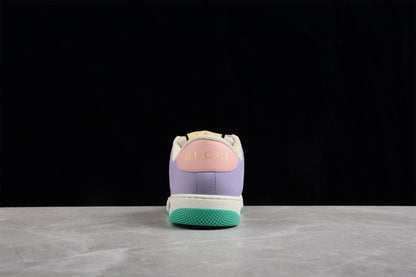 Gucci Lovelight Screener Purple Orange Sneakers