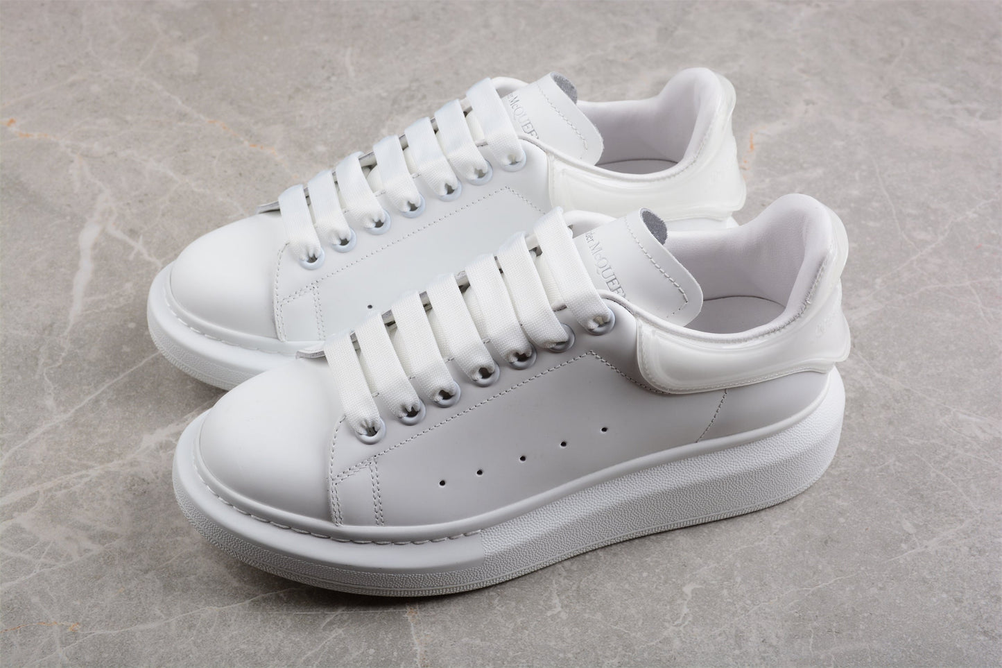 Alexander McQueen Oversized Sneaker 'All White'
